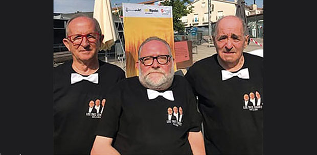 Pregoners Festes El Pilar Els tres tenors